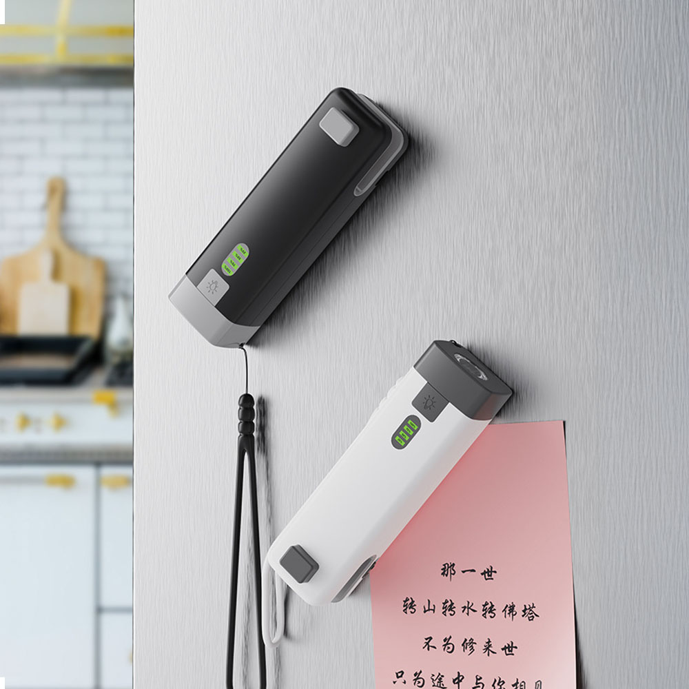 封口機 露營封口機 手電筒 迷你封口機 攜帶式封口機 零食密封 刀片 掛繩 磁吸 戶外 野營 居家收納 質感小物 露營, , large