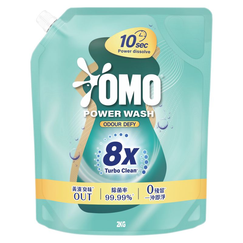 OMO 極淨速溶高效洗衣精瞬淨除臭 補充