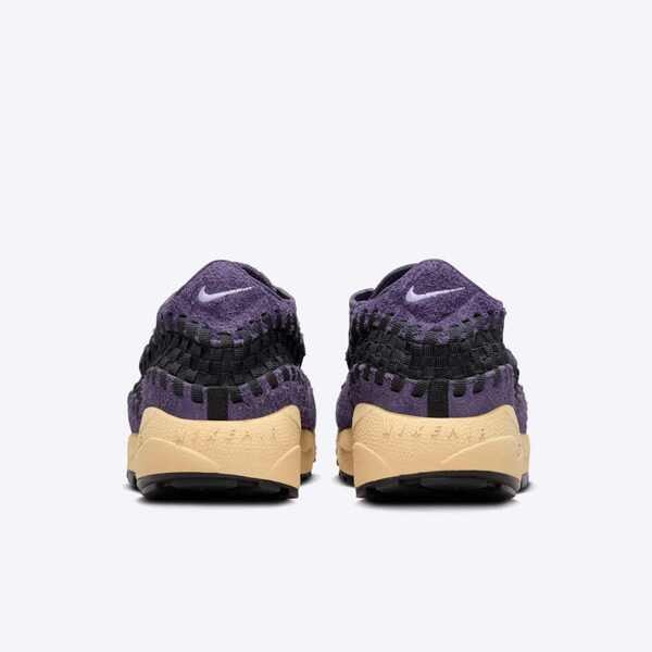Kixpress-Nike Air Footscape Woven 男女 運動休閒鞋 編織鞋 仿舊中底 紫黑 [FZ2615-500], , large