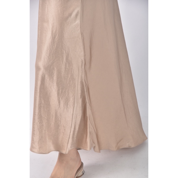 (S) massimo dutti質感黃色長裙二手衣, , large