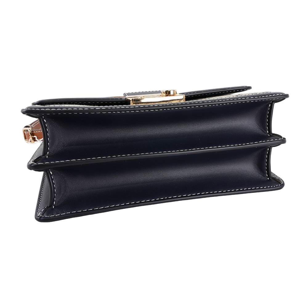 TORY BURCH T Monogram 滿版緹花肩背/斜背二用包(藍色), , large