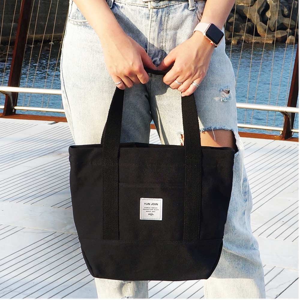 【YUN JOIN】Canvas three-way casual tote bag, , large