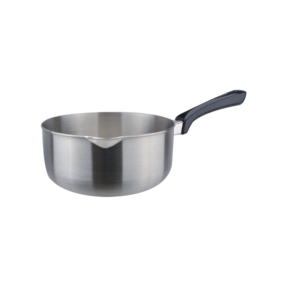 CLARE 可蕾爾 白金鋼316不鏽鋼雪平鍋料理鍋泡麵鍋單把鍋湯鍋 22cm無蓋-Leidea樂德兒, , large