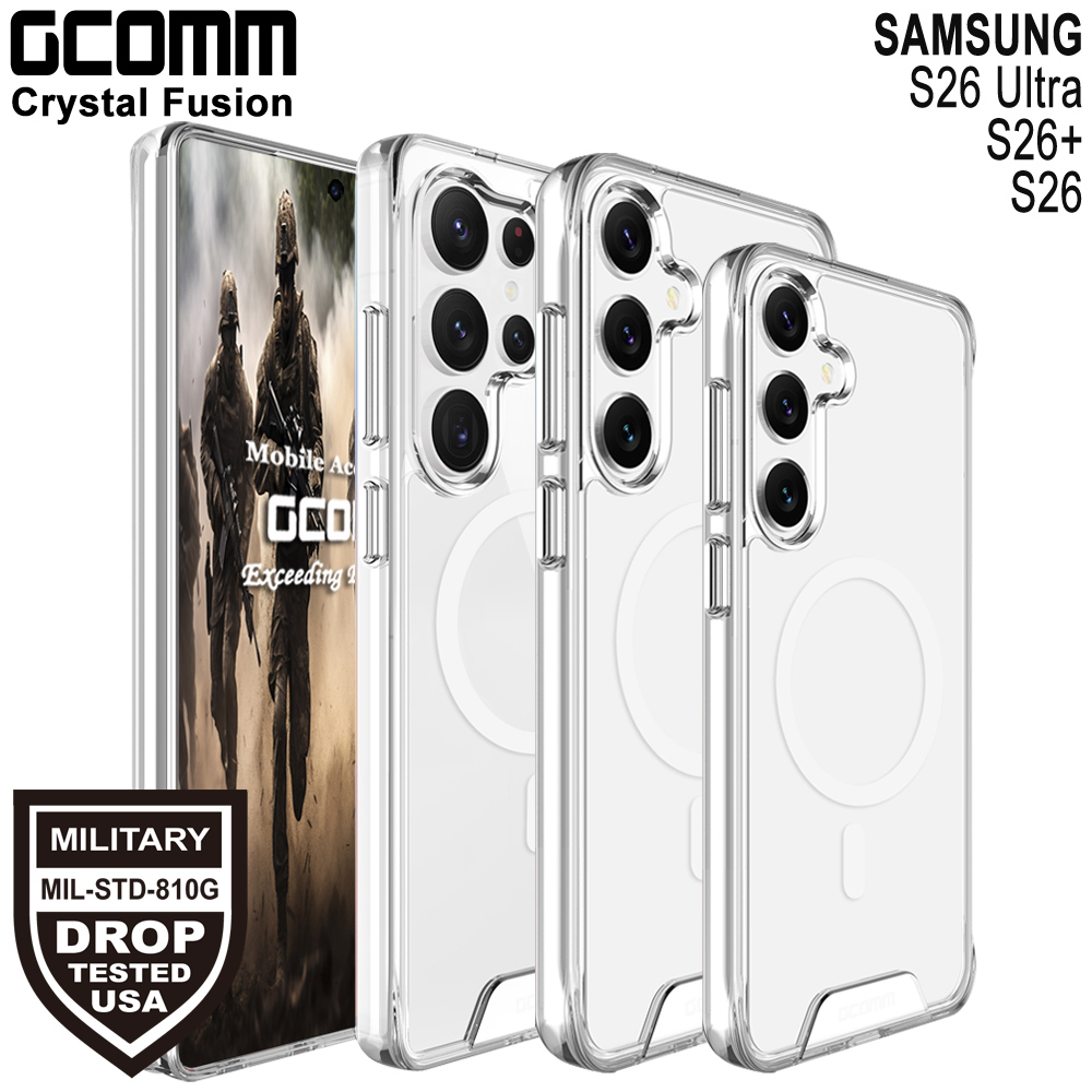 GCOMM Samsung S26 Ultra Crystal Fusion MagSafe