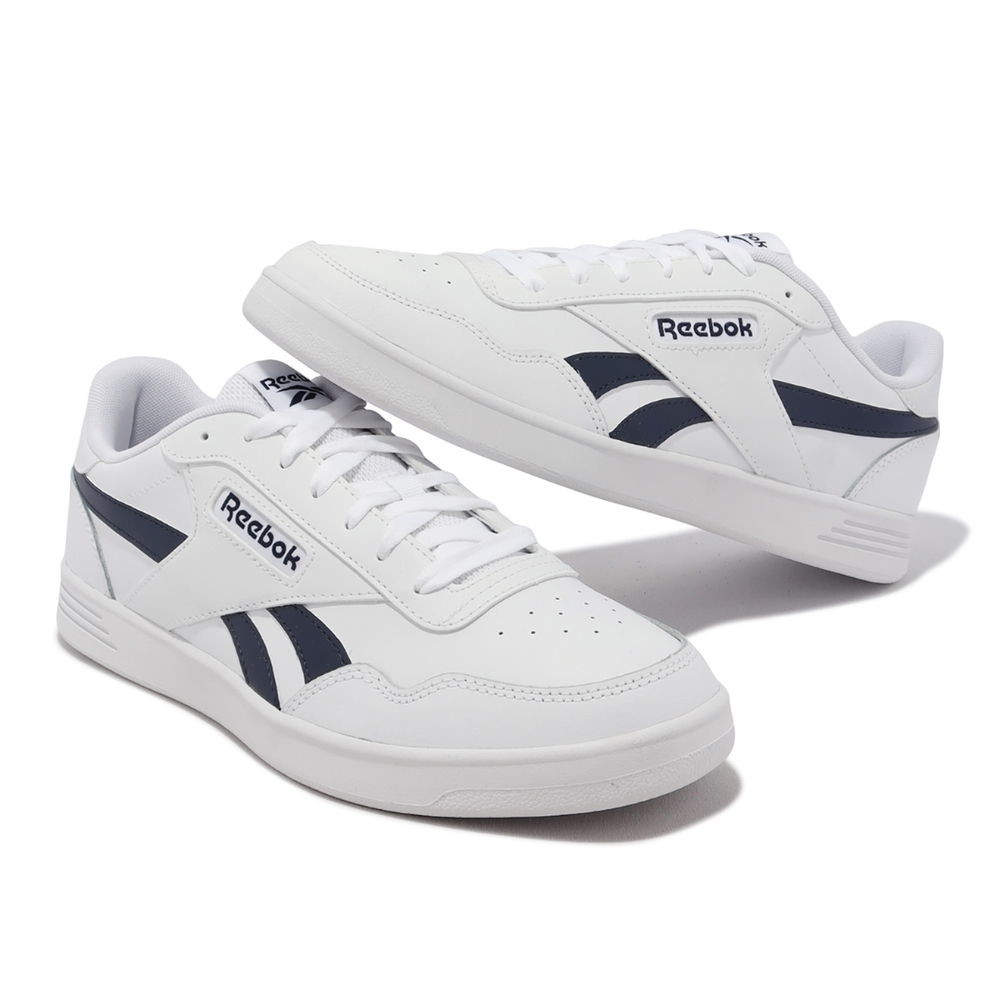 REEBOK COURT ADVANCE 休閒鞋 穿搭 復古 白黑 100033984 23FW 【樂買網】, , large