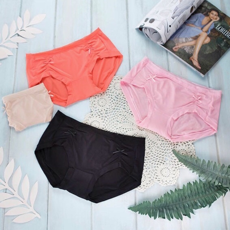 【K's凱恩絲】雲朵冰絲專利有氧蠶絲內褲-10件組, , large