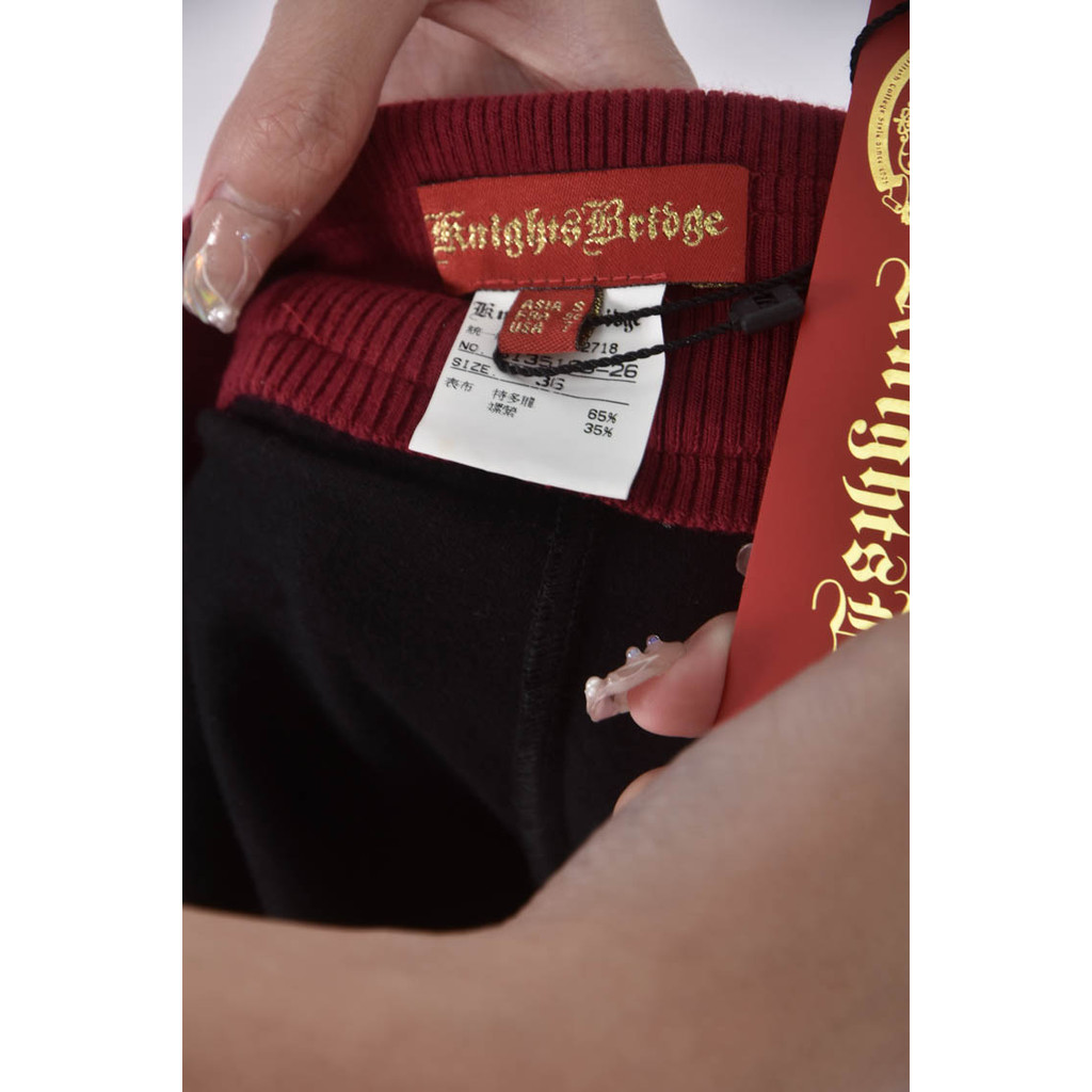 (XL) knights bridge格紋紅色短裙二手衣, , large