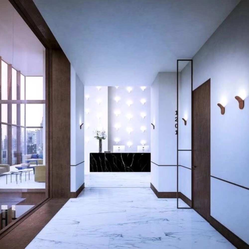 【H&R安室家】 LED彎曲壁燈 ZA0245, 白色, large