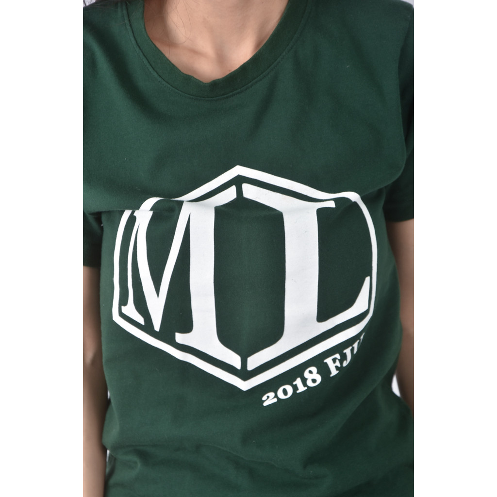 (S) 印花綠色短袖上衣二手衣, , large