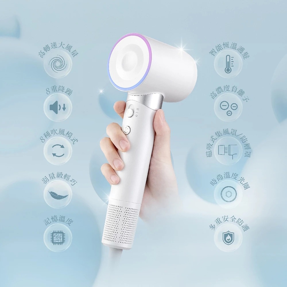 CHIMEI High-Speed Ionic Hair Dryer HD-15HCN0, , large