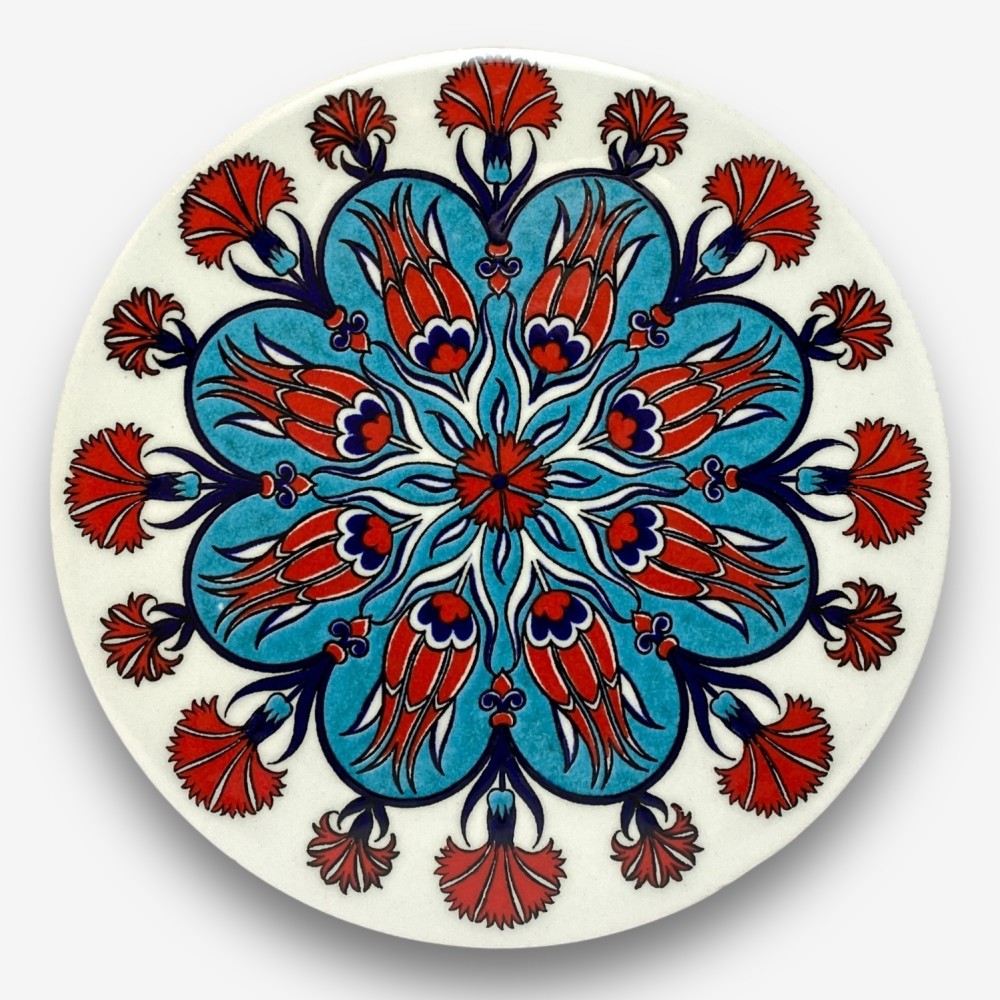【SOLO Vintage】Designer Heat Mats Ceramic Hot Pads Coasters Made in Turkey 23