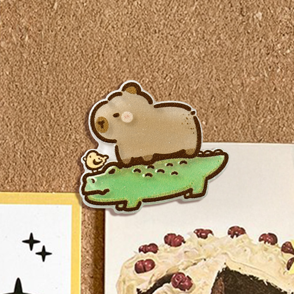 Cute Cartoon Push Pins, , large