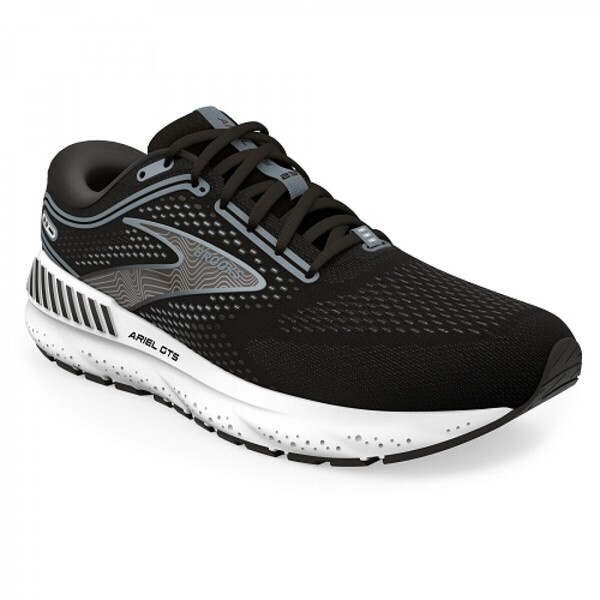 Brooks Ariel GTS 23 女 慢跑鞋 超寬楦 避震緩衝象限 瞪羚系列 黑 [1203902E090], , large