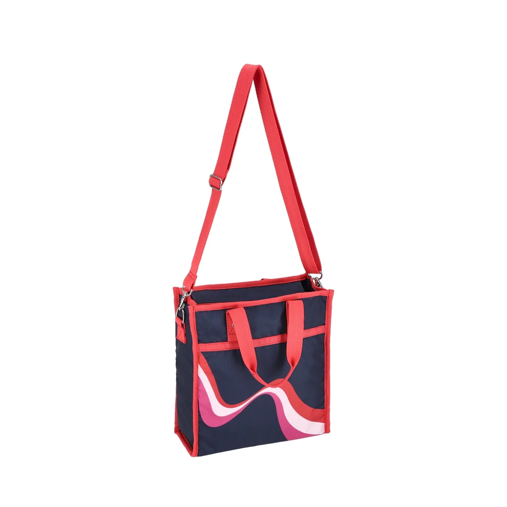 |快速出貨|Lesportsac Medium N/S Tote 中型直式托特包 購物袋/ 復古波浪, , large