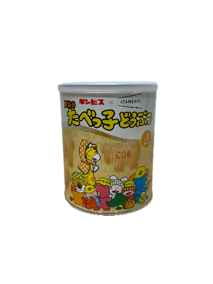 金必士動物造型奶油味餅乾罐(保存罐), , large
