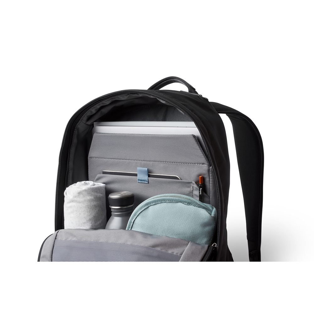 |快速出貨|Bellroy 經典後背包 Compact 筆電包 防水背包 收納多口袋-黑, , large