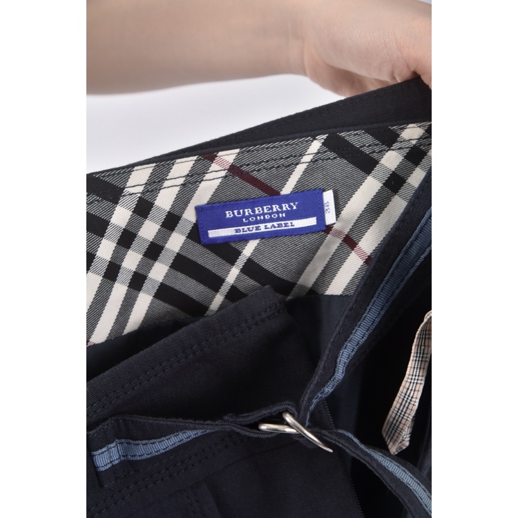 (XL) burberry blue label氣質藍色短裙二手衣, , large