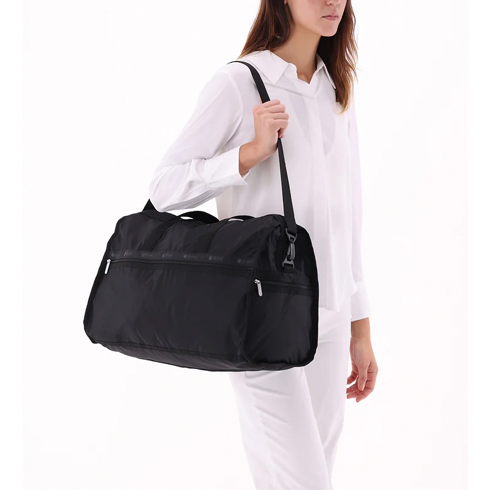 Lesportsac Deluxe Large Weekender 豪華大型旅行包-經典黑, , large