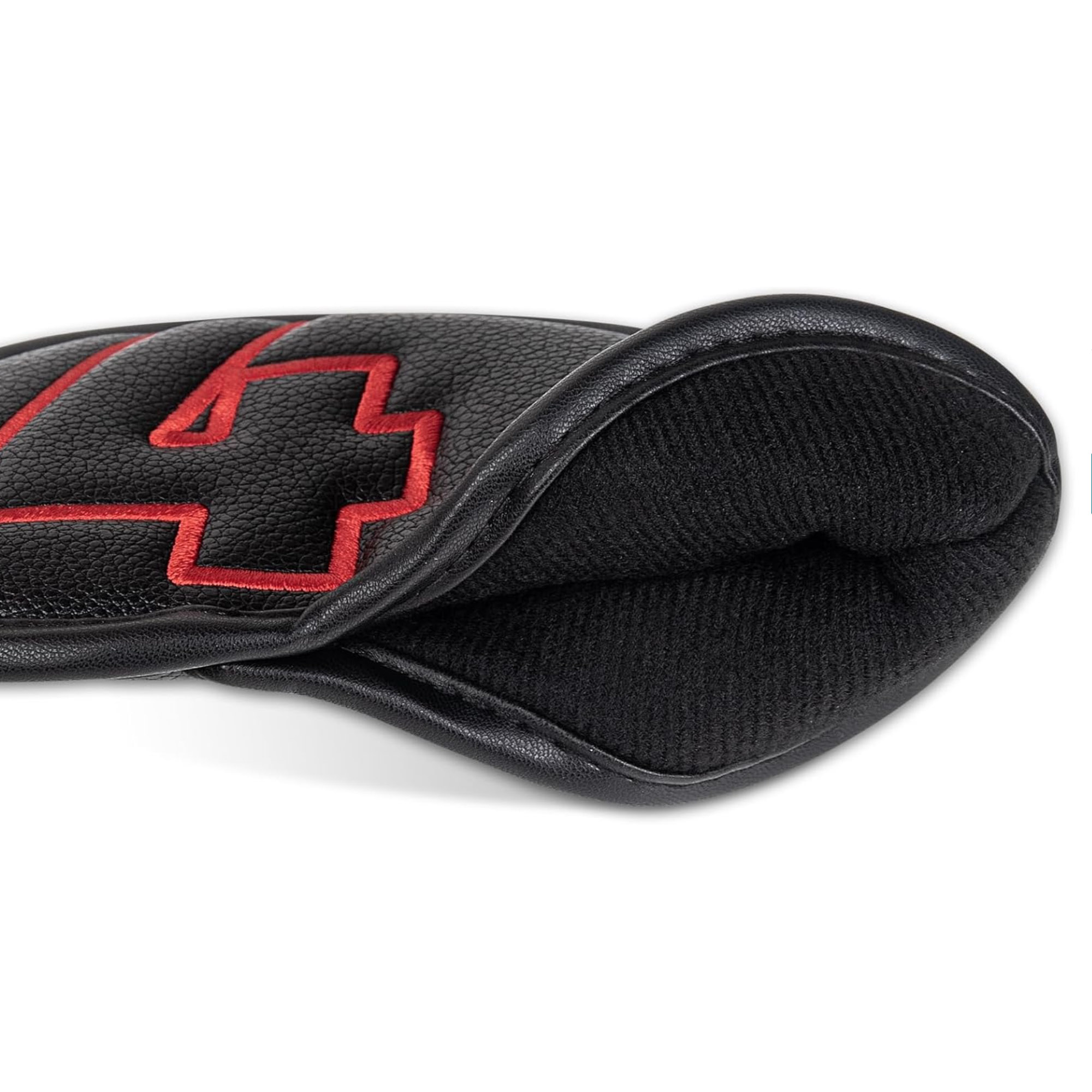Craftsman Golf Iron Headcovers｜Set of 10 (Red/Black), , large