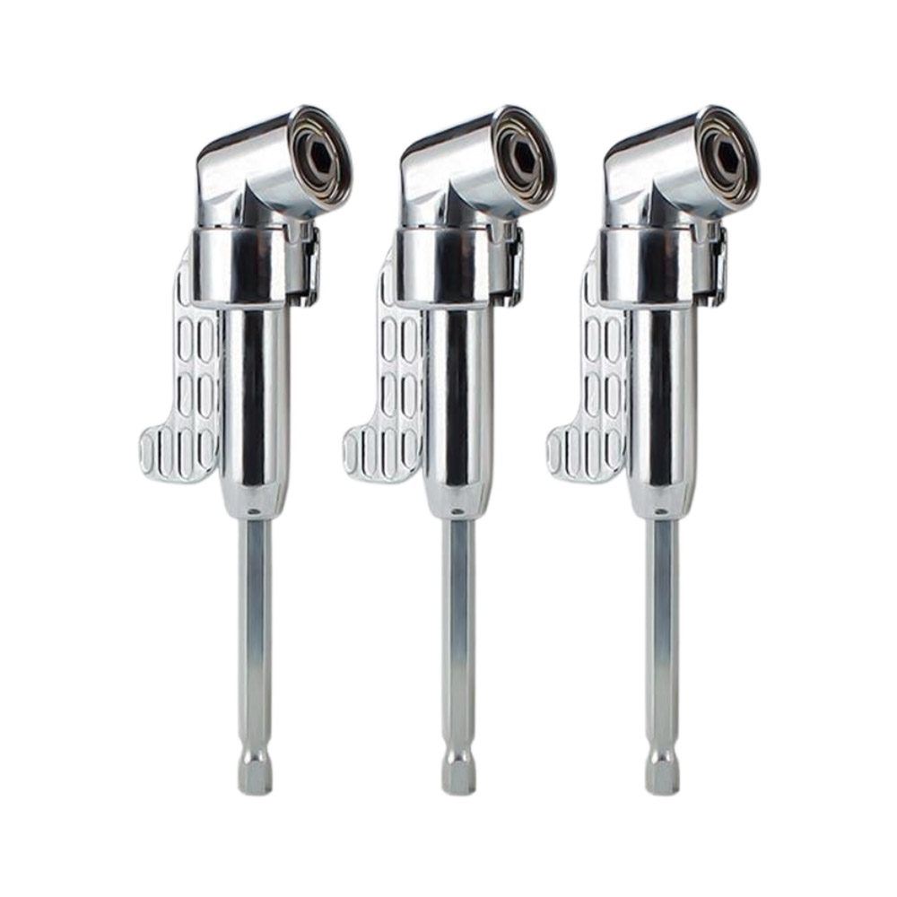 L-shaped electric drill corner bracket - 105-degree long corner bracket (3 pieces), , large