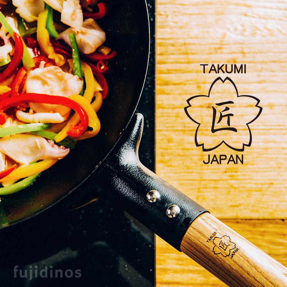 【日本TAKUMI】匠 岩紋鐵鍋/鐵炒鍋28公分(日本製), , large