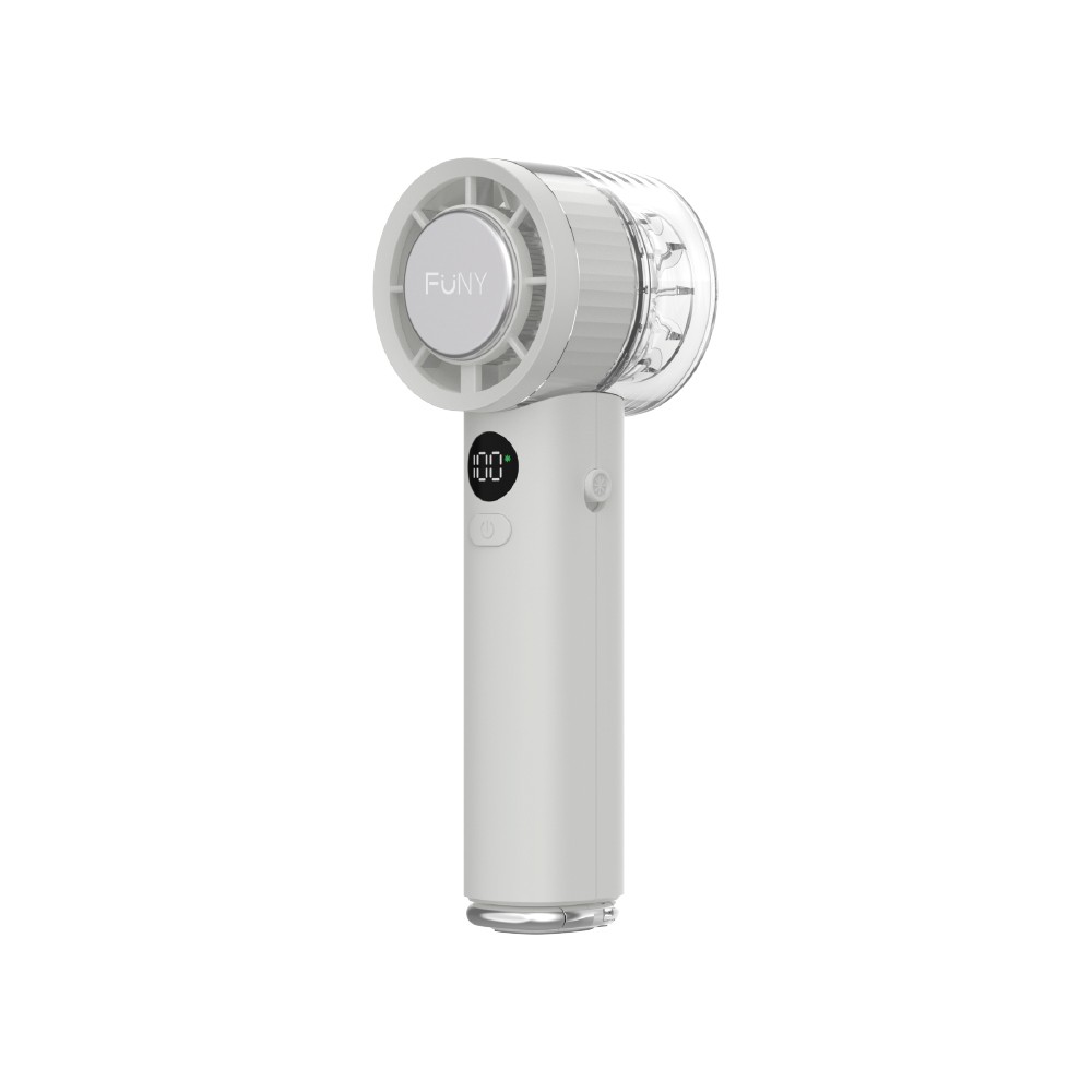 FUNY Portable ice cube fan, 月岩灰, large