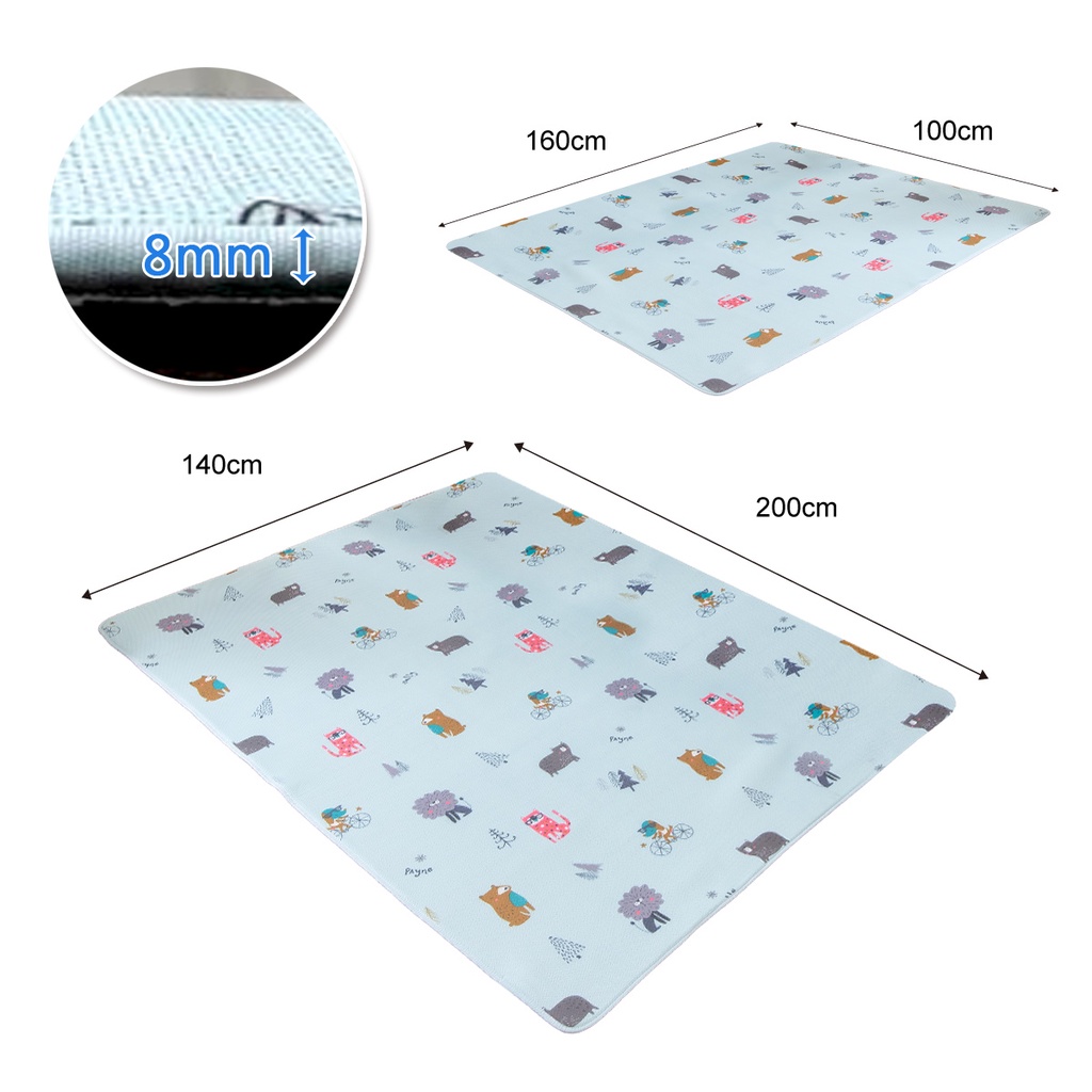 【格藍傢飾】日本技術AIRFit Q彈舒壓遊戲墊 可水洗 爬行墊 遊戲墊 地墊 野餐墊 露營墊, , large