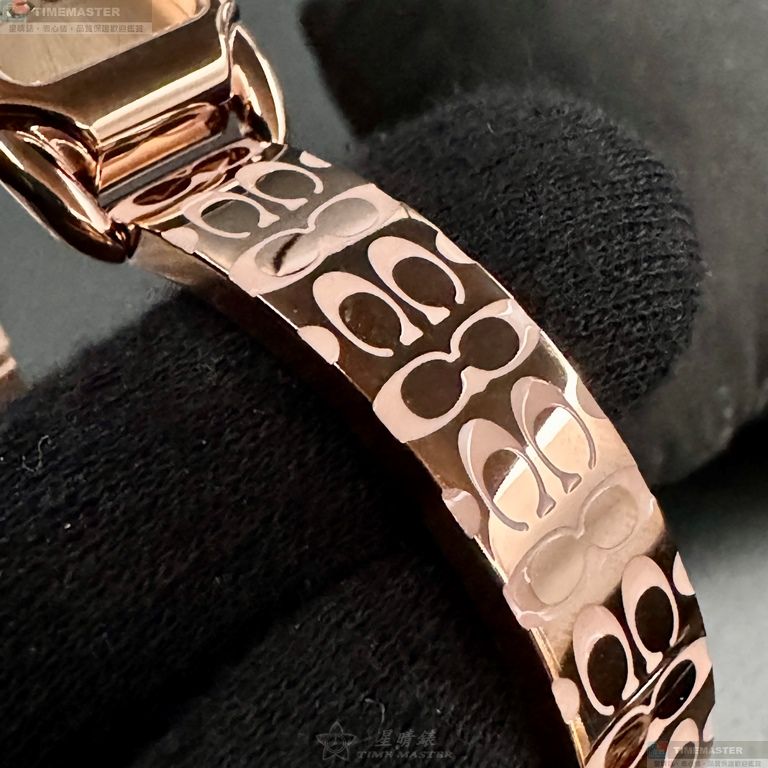 [星晴錶業]COACH手錶,18mm, 28mm,CH00240玫瑰金色錶面玫瑰金錶殼玫瑰金色精鋼錶帶款, , large