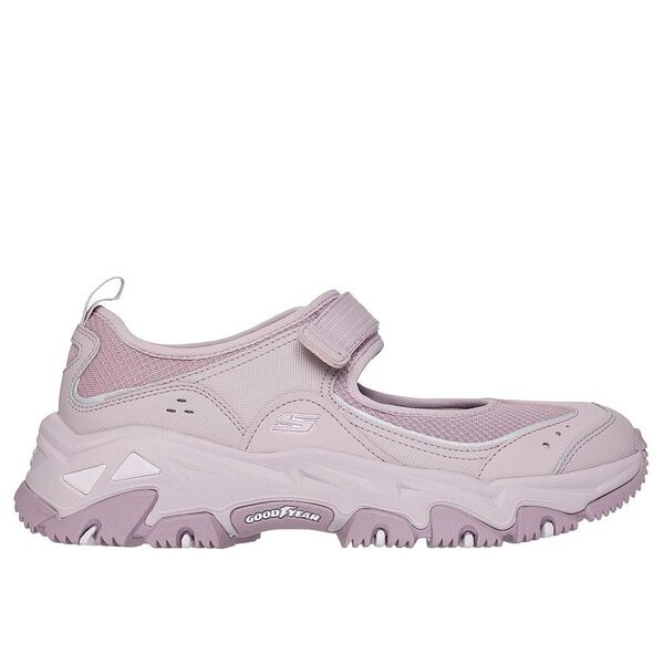 Kixpress-Skechers 思克威爾 D'Lites Hiker 女 休閒鞋 瑪莉珍鞋 舒適 穿搭 紫 [180211MVE], , large