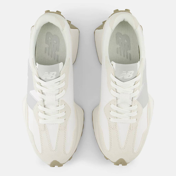 Kixpress-New Balance 女 休閒鞋 運動 經典 復古 NB 327 B楦 舒適 緩震 海鹽灰 [WS327KE], , large