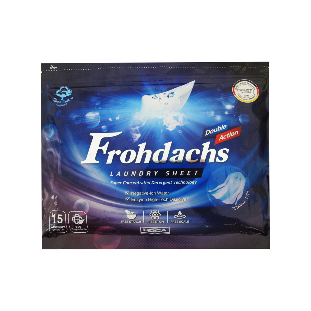 Frohdachs laundry sheet 15 sheets, , large