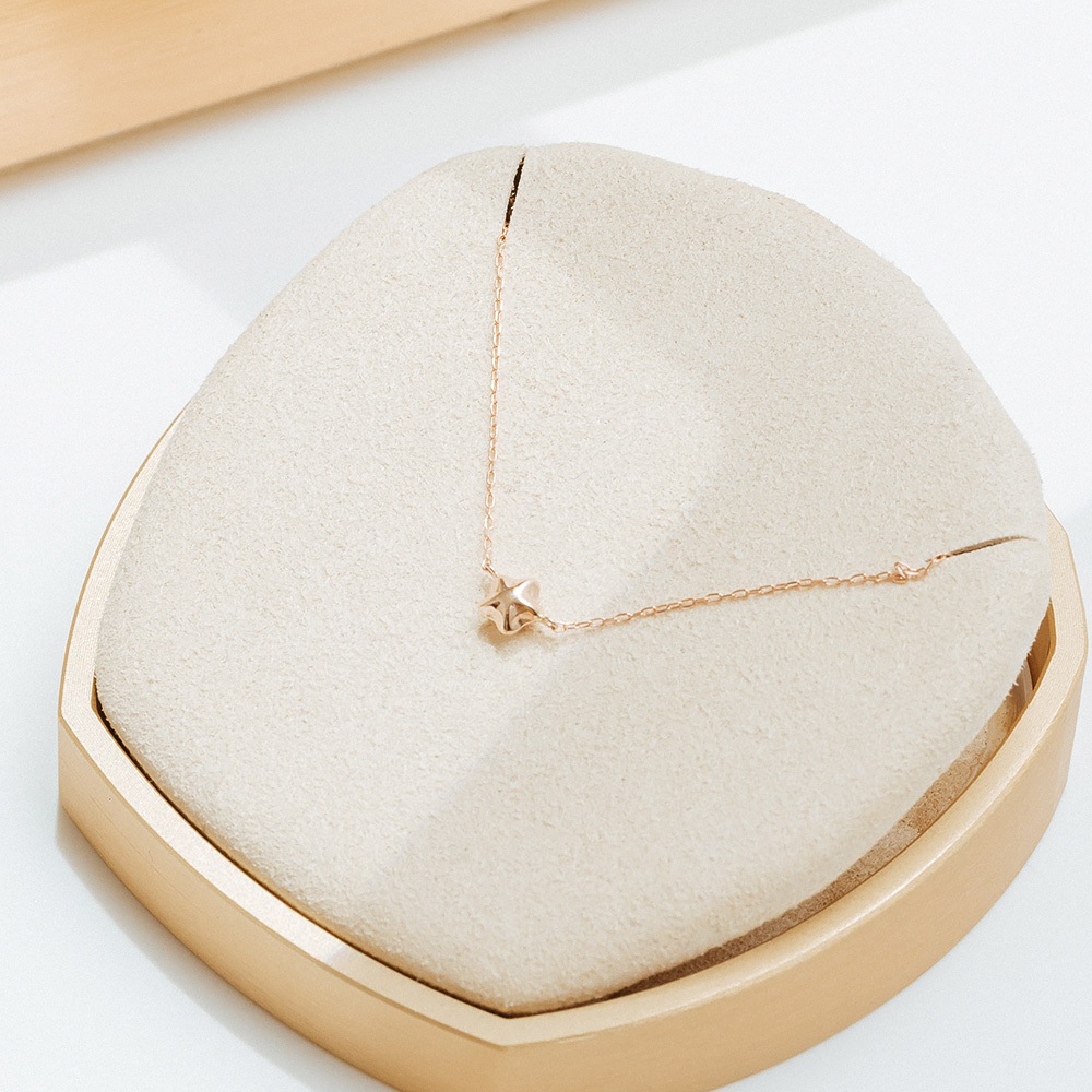 【送禮首選】A'jane 18K玫瑰金 星語心願 星星手鍊 A052503-006, , large