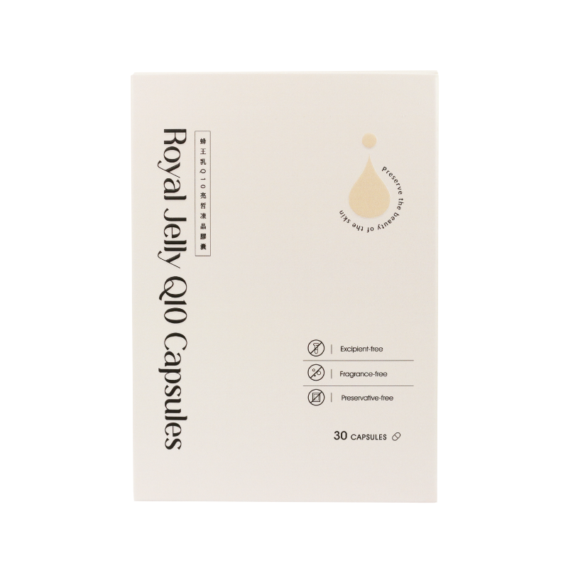 [泉發蜂蜜] 蜂王乳Q10 亮皙凍晶膠囊30粒, , large