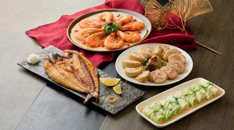 New Year dishes, , large