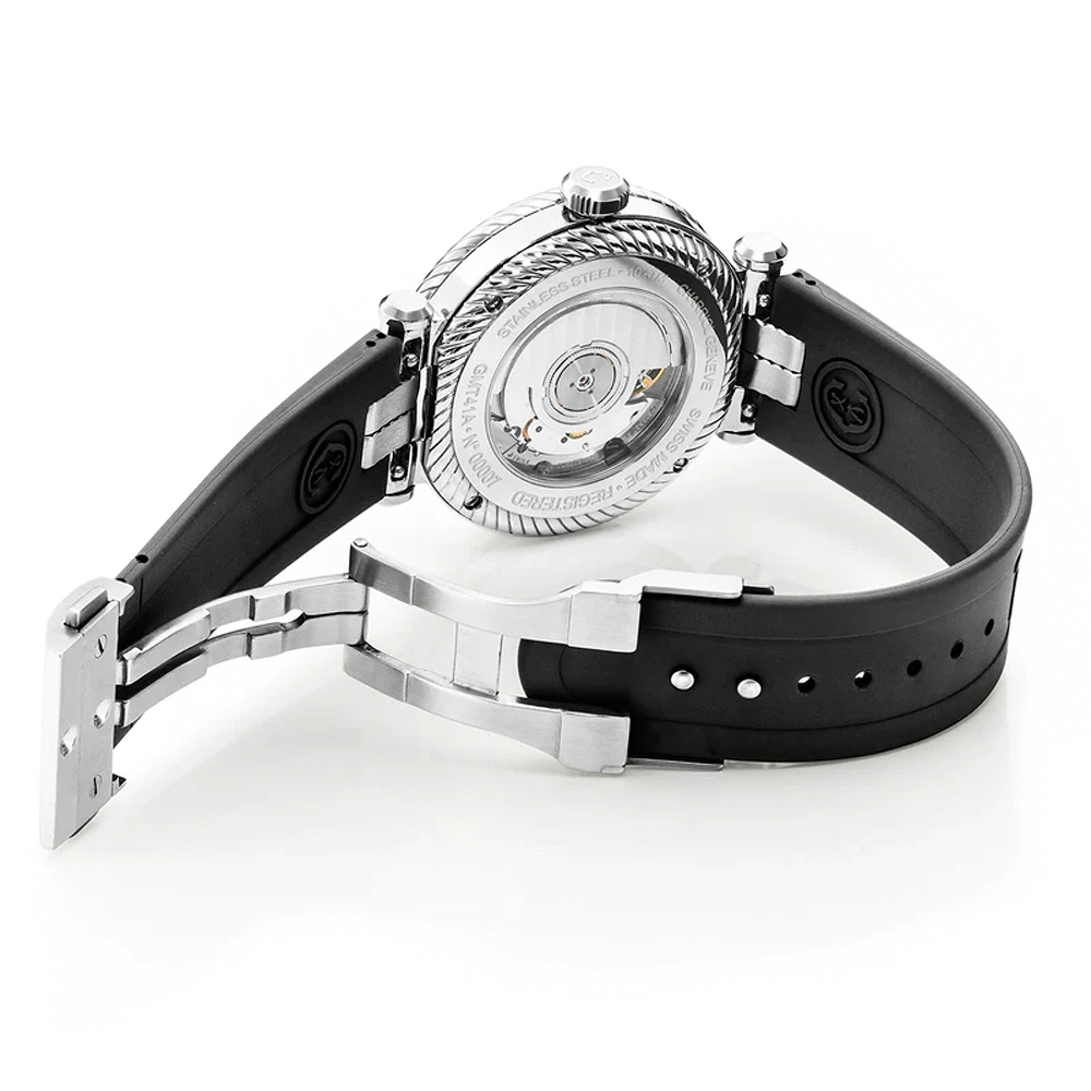 CHARRIOL 夏利豪 St-Tropez系列 限量GMT機械錶-41mm SG41ASB.142.A04, , large