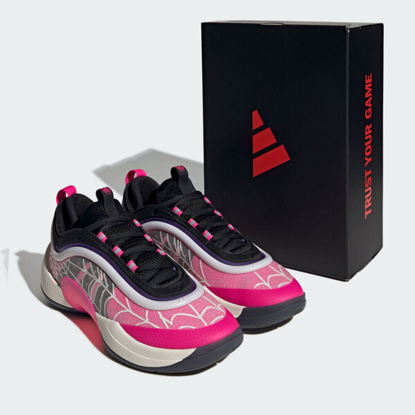 [Kixpress] Adidas D.O.N. Issue 6 男 籃球鞋 運動鞋 米切爾 蜘蛛網 緩震 黑 粉紅 [IH3572], , large