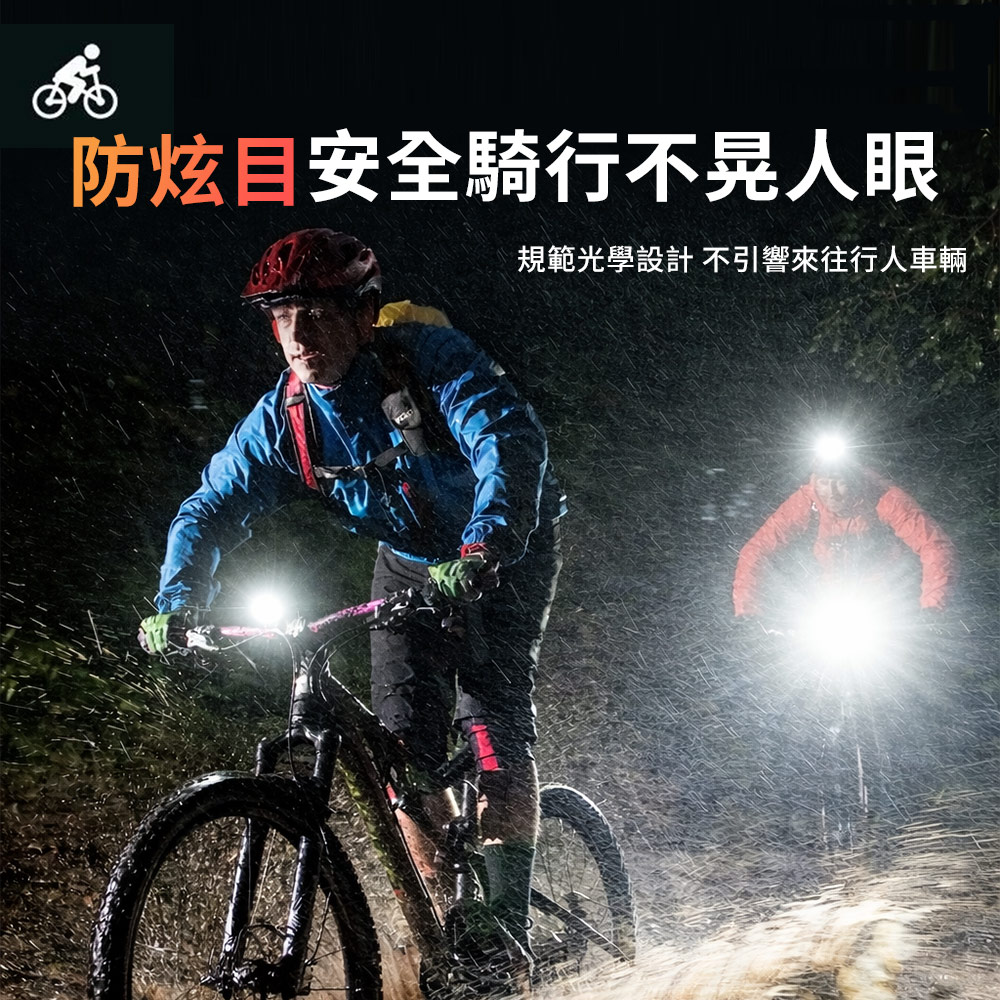 【CITY STAR】Solar-powered bicycle headlights, , large