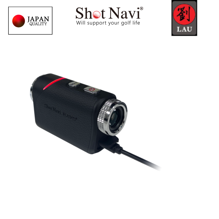 【日本品牌】 Shot Navi RAYS+ 高爾夫雷射測距儀(黑), , large