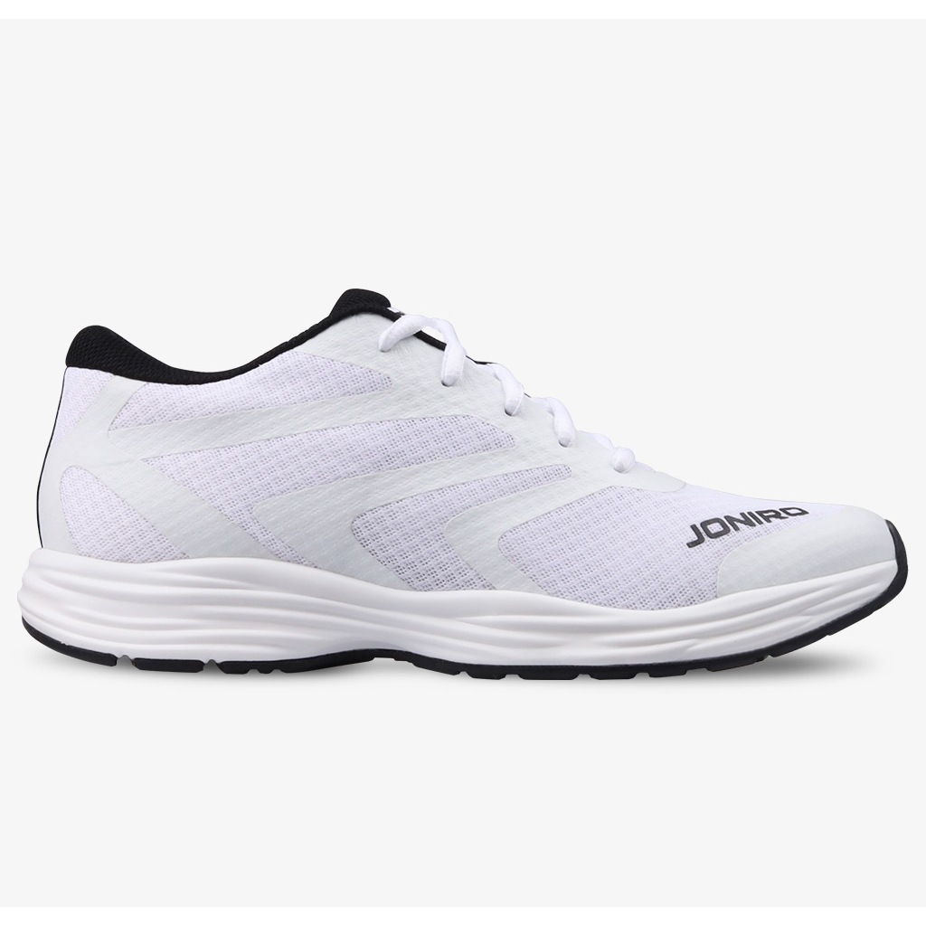 【JONIRO】MIT 白色跑鞋 透氣 輕量 小白鞋 運動鞋 男鞋 女鞋 流線 舒適 優惠　（有現貨）, , large