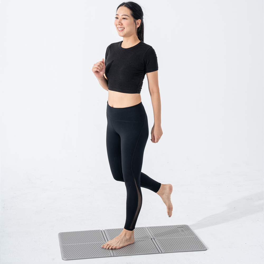 Comefree 8mm輕量好摺EVA運動墊 礦灰色[西合], , large