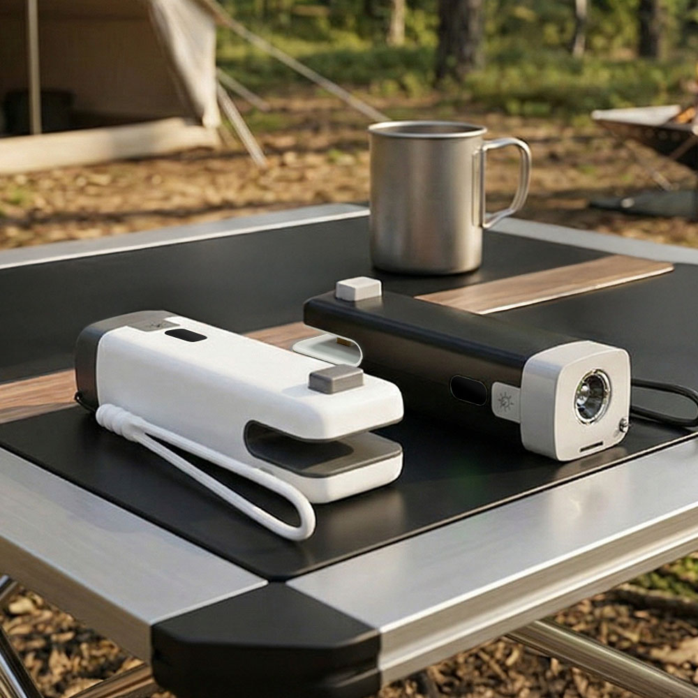 封口機 露營封口機 手電筒 迷你封口機 攜帶式封口機 零食密封 刀片 掛繩 磁吸 戶外 野營 居家收納 質感小物 露營, , large