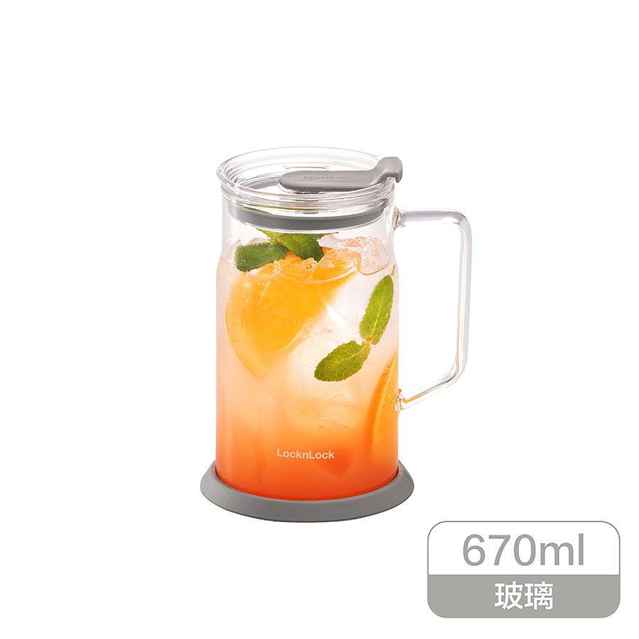 LL Glass  Mug 670ml, , large