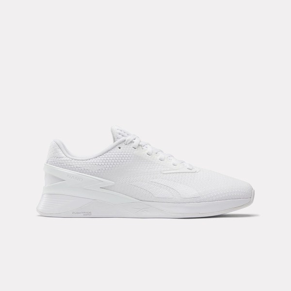 Reebok Nano X3 男女 訓練鞋 運動 健身 重訓 多功能 透氣 穩定 舒適 白 [100033777]