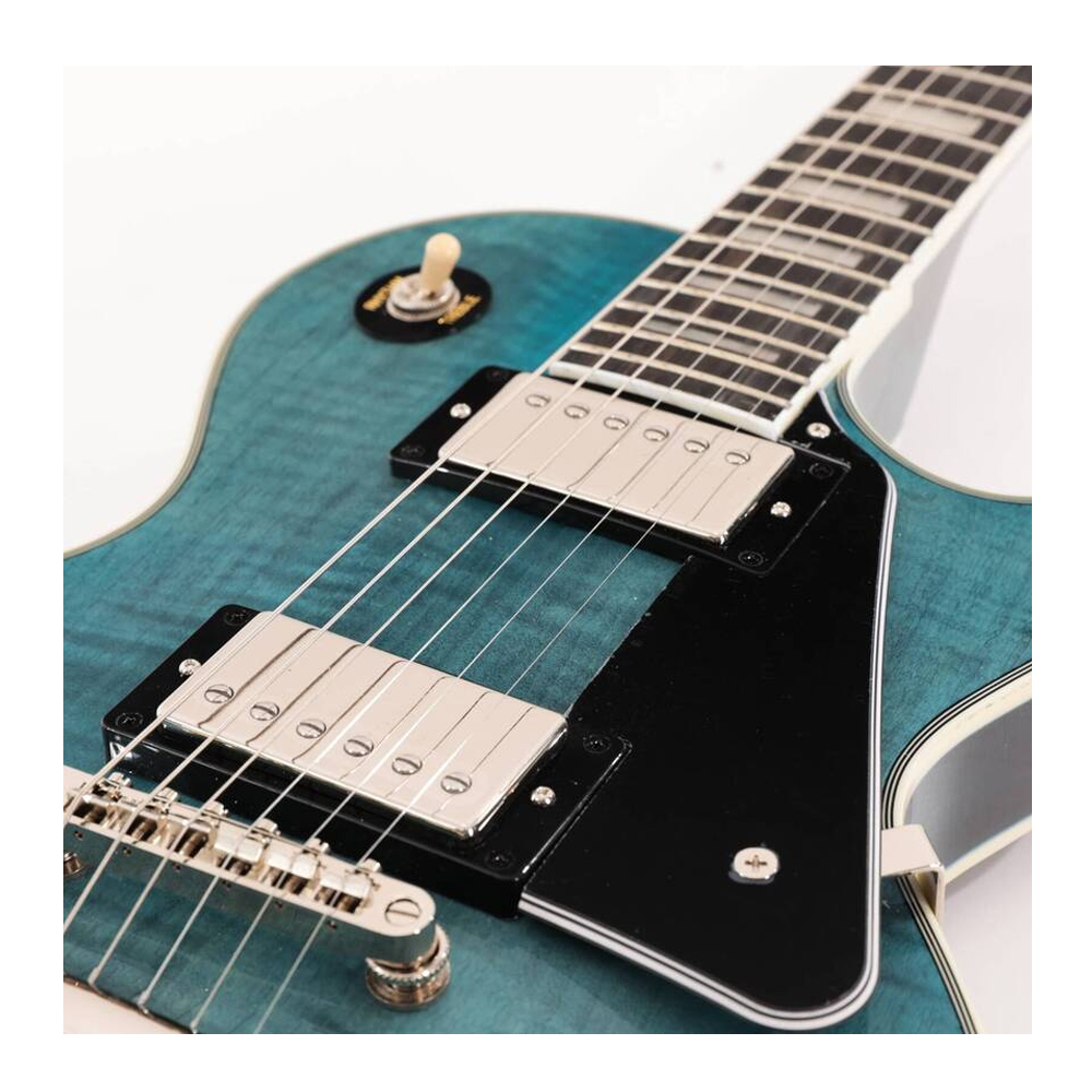 Epiphone Custom FIG TB 電吉他 虎紋湖水綠【敦煌樂器】, , large