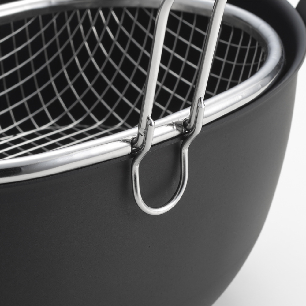 【YOSHIKAWA吉川】aikata日本不鏽鋼炸物籃(限定PD3023油炸鍋專用) PD3028 日本製, , large