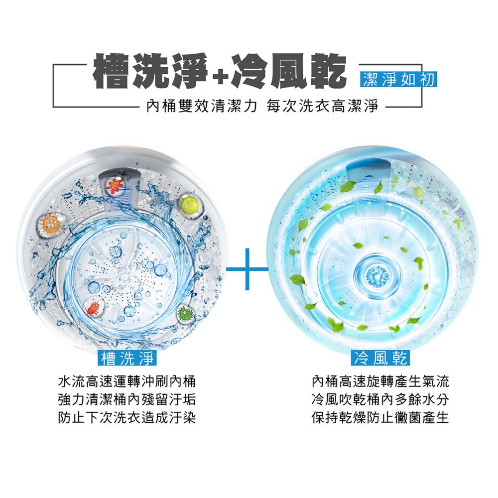HERAN 14kg Aurora Titanium Strong Series Fully Automatic Washing Machine HWM-1433, , large