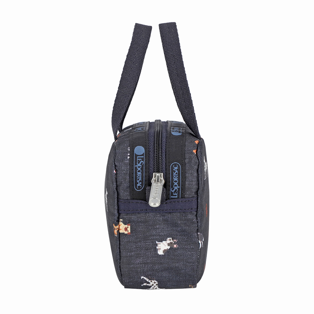 Lesportsac Micro Bag 輕便小型手提包 收納袋 送禮 禮物 推薦 女包(像素小狗), , large
