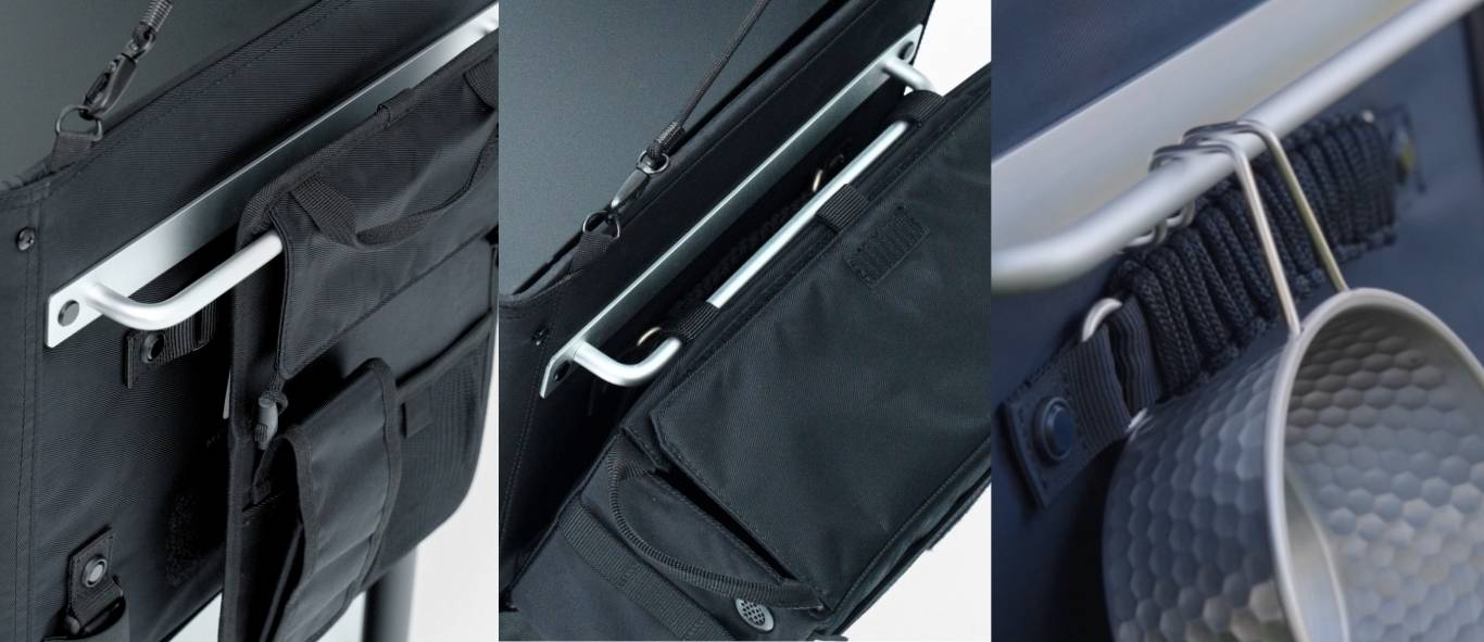 【城市旅人｜山海任務】 重機包裝備 TRAIL BOX 露營箱 尺寸 M 42公升 黑色, , large