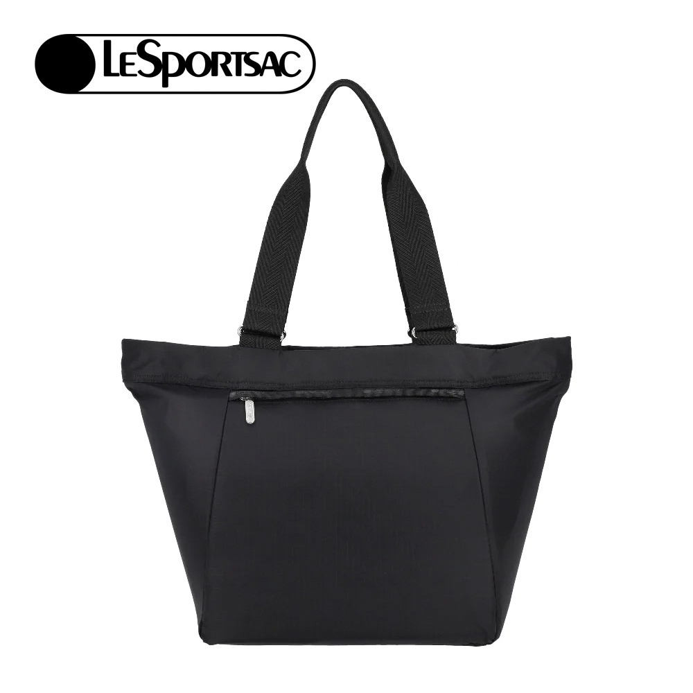 Lesportsac Medium East/West Tote 中型托特包 手提袋 旅行袋 收納袋 送禮 推薦(永恆黑), , large