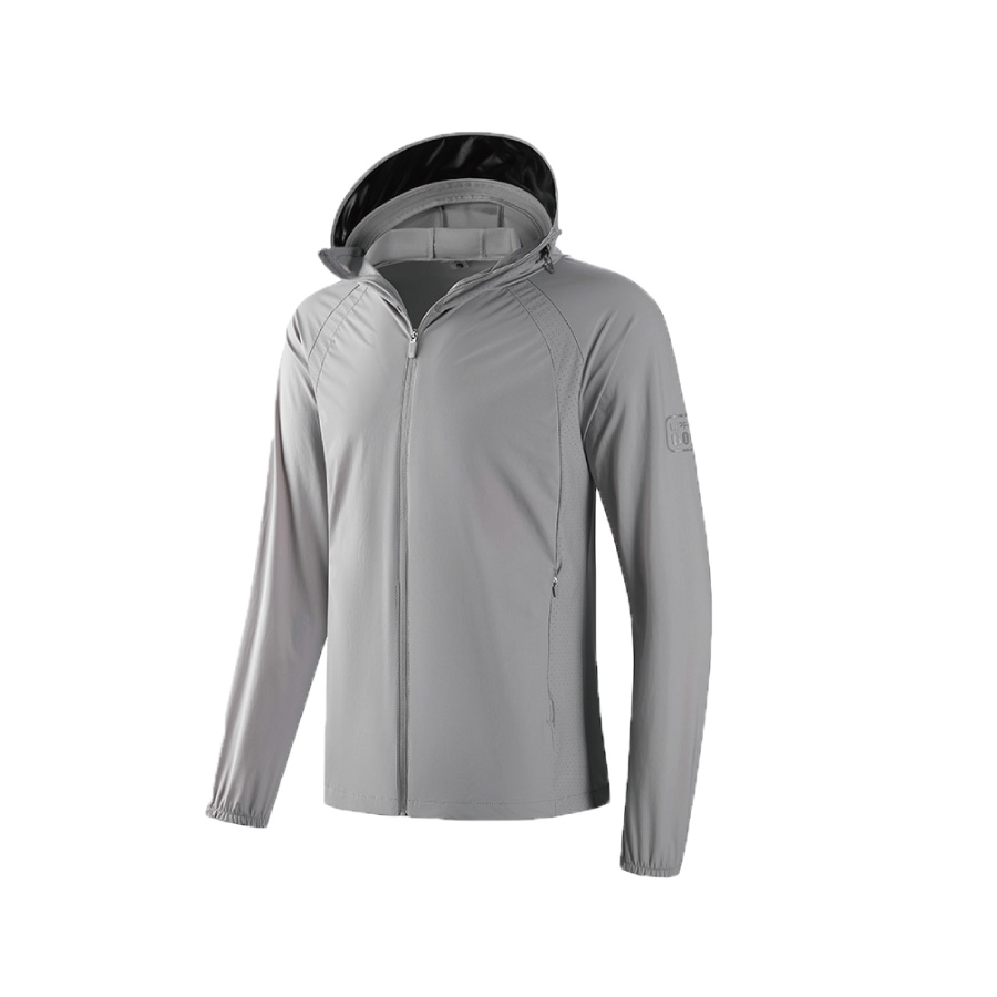 冰感科技防曬外套-淺咖灰XL